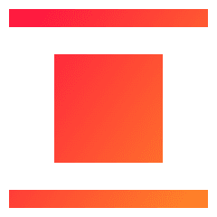 Jump Object Icon from Sharp Gradient Set