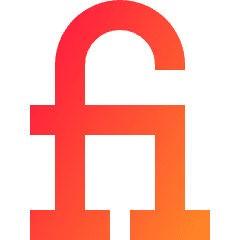 Ligature Icon from Sharp Gradient Set