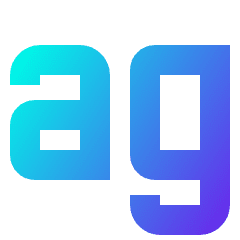 Lowercase Icon from Sharp Gradient Set