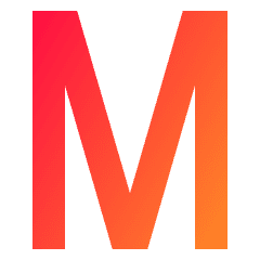 Monospace Font Icon from Sharp Gradient Set