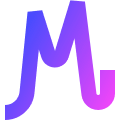 Script Font Icon from Sharp Gradient Set