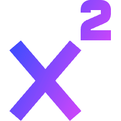 Superscript 1 Icon from Sharp Gradient Set