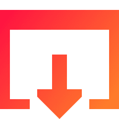 Download Browser Icon from Sharp Gradient Set