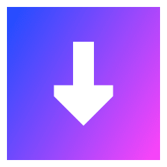 Download Square Icon from Sharp Gradient Set