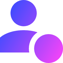 Online Status Active Account Icon from Sharp Gradient Set