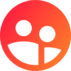 User Multiple Circle Icon from Sharp Gradient Set