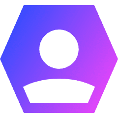 User Nft Profile Picture 1 Icon from Sharp Gradient Set
