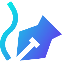 Freehand Tool Icon from Sharp Gradient Set