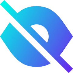 Invisible 1 Icon from Sharp Gradient Set