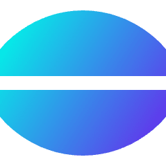 Warp Bulge Icon from Sharp Gradient Set