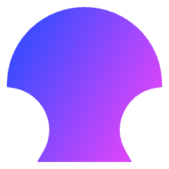 Warp Shell Upper Icon from Sharp Gradient Set
