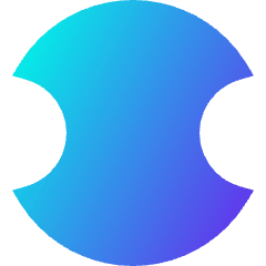 Warp Squeeze Icon from Sharp Gradient Set