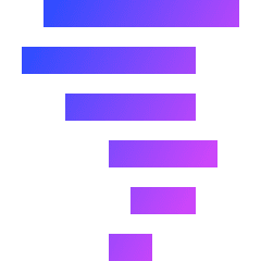 Hurricane Icon from Sharp Gradient Set