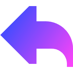 Send Reply Icon from Sharp Gradient Set
