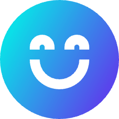 Smiley Very Happy 1 Icon from Sharp Gradient Set