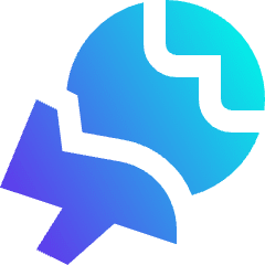 Earth Airplane Icon from Sharp Gradient Set