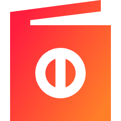 Passport Icon from Sharp Gradient Set