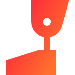 Prosthetic Leg Icon from Sharp Gradient Set