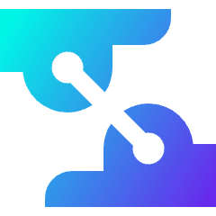 Sign Language Hand Icon from Sharp Gradient Set