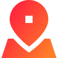 Location Pin 3 Icon from Sharp Gradient Set