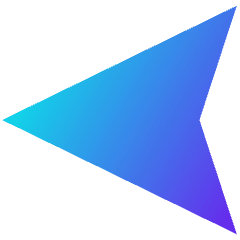 Navigation Arrow West Icon from Sharp Gradient Set