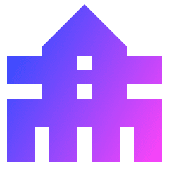 Government Building 1 Icon from Sharp Gradient Set