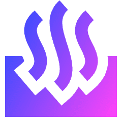 Hot Spring Icon from Sharp Gradient Set