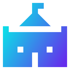 Parliament Icon from Sharp Gradient Set