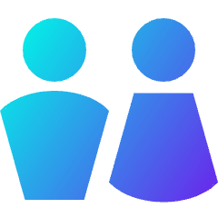 Toilet Sign Man Woman 2 Icon from Sharp Gradient Set