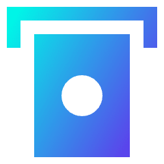 Credit Card 2 Icon from Sharp Gradient Set