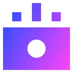 Credit Card 3 Icon from Sharp Gradient Set