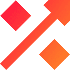 Discount Percent Increase Icon from Sharp Gradient Set