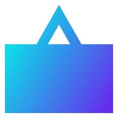Signage 1 Icon from Sharp Gradient Set