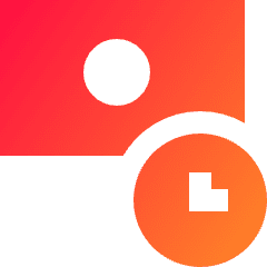 Payment History Icon from Sharp Gradient Set
