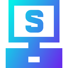 Cashier Machine 2 Icon from Sharp Gradient Set