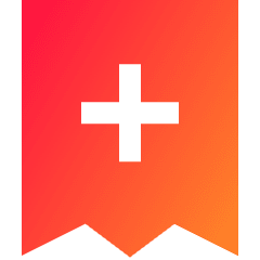 Receipt Add Icon from Sharp Gradient Set