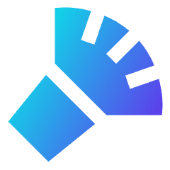 Make Up Brush Icon from Sharp Gradient Set