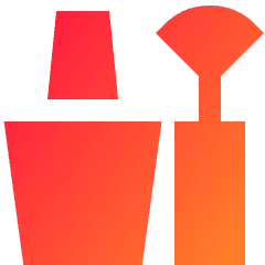 Nail Care Icon from Sharp Gradient Set