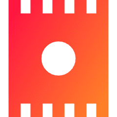 Carpet Icon from Sharp Gradient Set