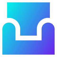 Sofa Icon from Sharp Gradient Set