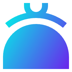 Wallet Purse Icon from Sharp Gradient Set