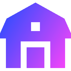 Barn Icon from Sharp Gradient Set