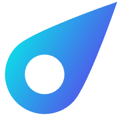 Comet Icon from Sharp Gradient Set