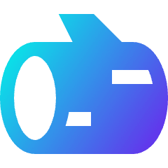 Log Icon from Sharp Gradient Set