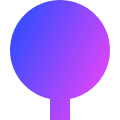 Tree 2 Icon from Sharp Gradient Set