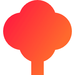 Tree 3 Icon from Sharp Gradient Set