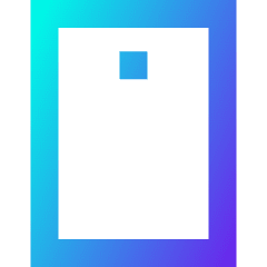 Back Camera 1 Icon from Sharp Gradient Set