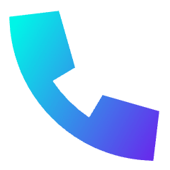 Phone Icon from Sharp Gradient Set
