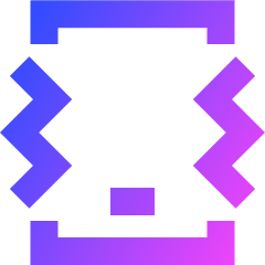 Phone Vibrate Icon from Sharp Gradient Set