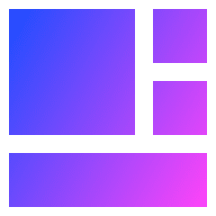 Widget Icon from Sharp Gradient Set